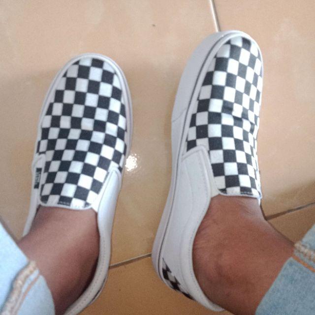 SEPATU VANS SLIP ON PRIA CATUR AUTHENTIC OLDSKOOL PREMIUM CATUR