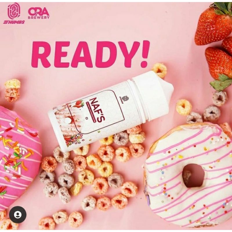 Jual Liquid NAFS 100ml Nafs strawberry cereal donut milk Shopee