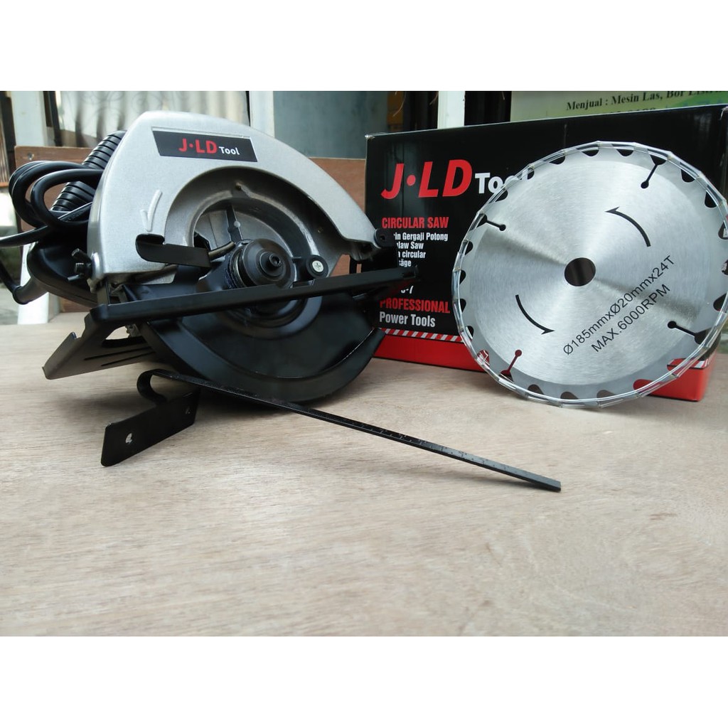 Circular Circle Saw Gergaji Kayu Listrik 7 Inch JLD J1857 Shopee Indonesia