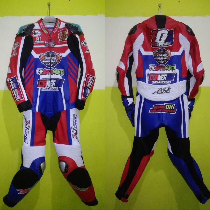 Jual Wearpack Balap Motor Wearpack Road Race Full Kulit Asli | Shopee Indonesia
