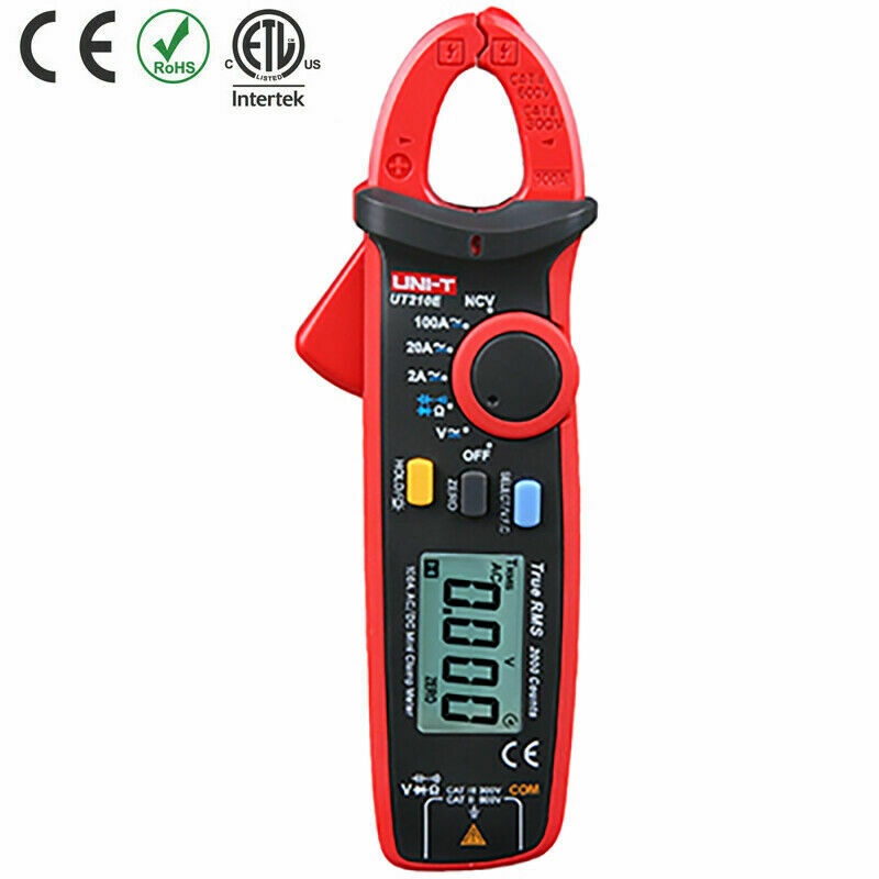 Jual Uni-T Ut210E Clamp Meter Pinza Amperimetrica Vfc Electrical Instruments Dc/Ac Current Voltage Tester Indonesia|Shopee Indonesia