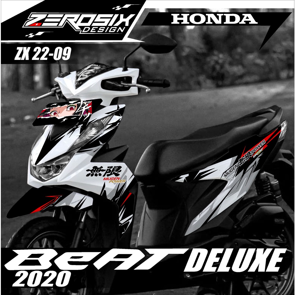 Jual Sticker Motor Full Body Honda Beat Deluxe Beat Street Decal Stiker