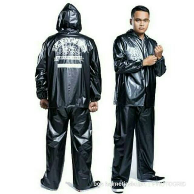 Jual Jas Hujan Tribal Setelan Ibex Black Rider / Jas Hujan Pria / Jas Hujan Karet Pvc Presan Anti Rembes Indonesia|Shopee Indonesia 640_X_640_jpg