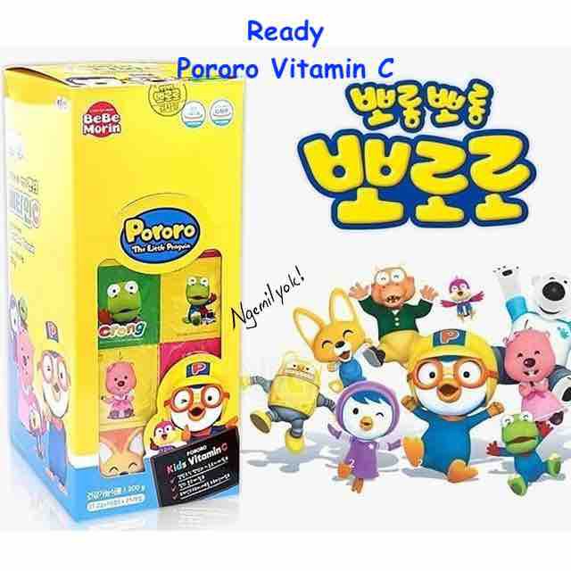 Pororo Vitamin C Korea BebeMorin Shopee Indonesia