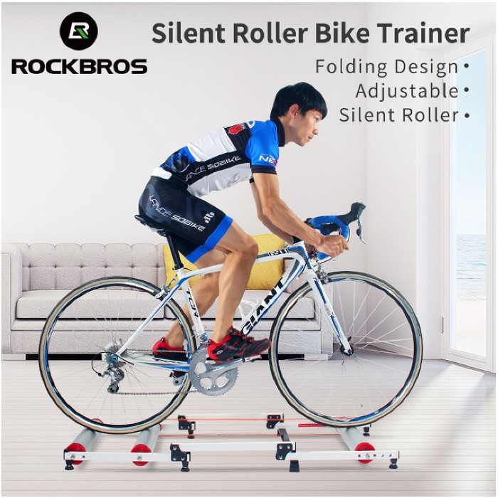 Jual Rockbros Bike Trainer Sepeda Lipat Mtb Road Bike Silent Roller Lipat 3 | Shopee Indonesia