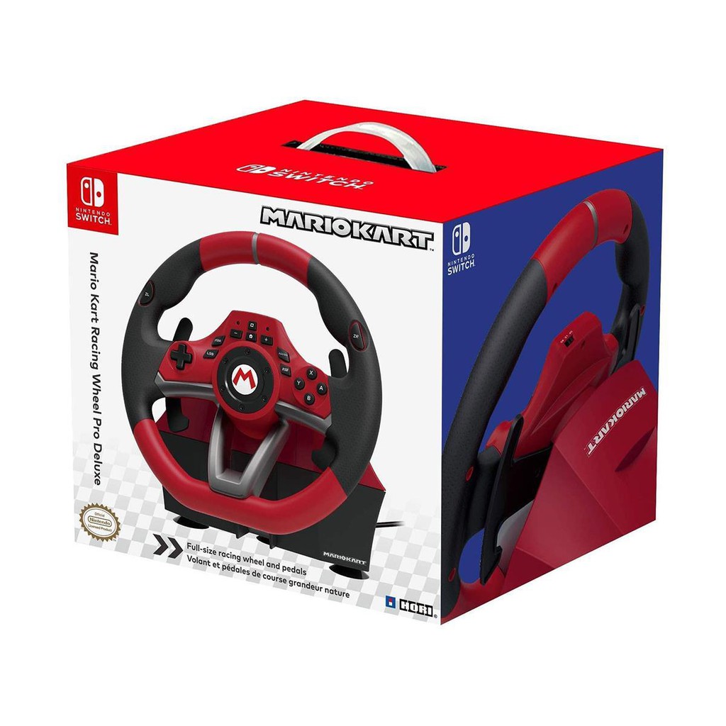 Jual Hori Mario Kart Racing Wheel Pro Deluxe For Nintendo Switch | Shopee Indonesia