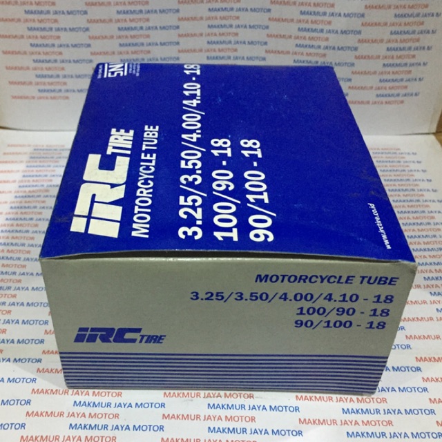 Jual Ban Dalam Motor IRC 325/350/400/41018 atau 100/9018 atau 110/90