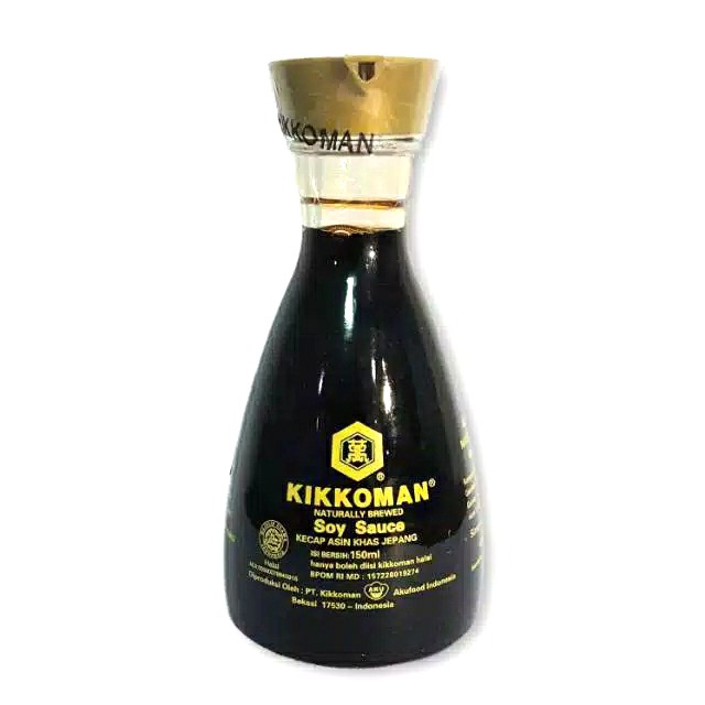 Jual KIKKOMAN HALAL SOY SAUCE SHOYU JEPANG 150ML Shopee Indonesia