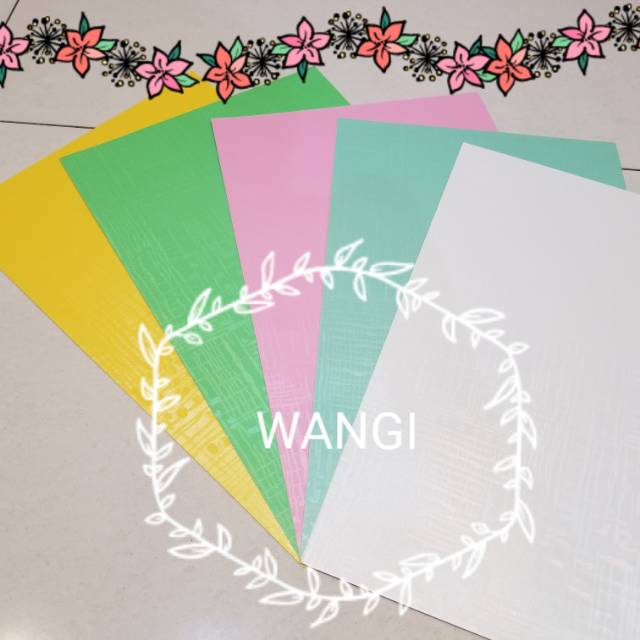 Jual Kertas / Karton Jasmine Wangi " Parfum " 210Gsm F4 /A4 Indonesia|Shopee Indonesia