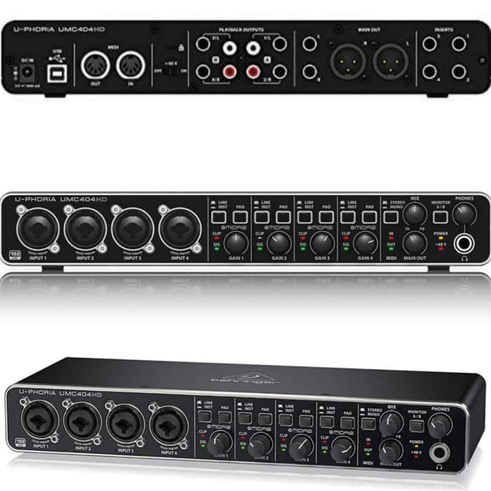 Jual Ready Stok Behringer Souncard U-Phoria Umc404Hd | Shopee Indonesia