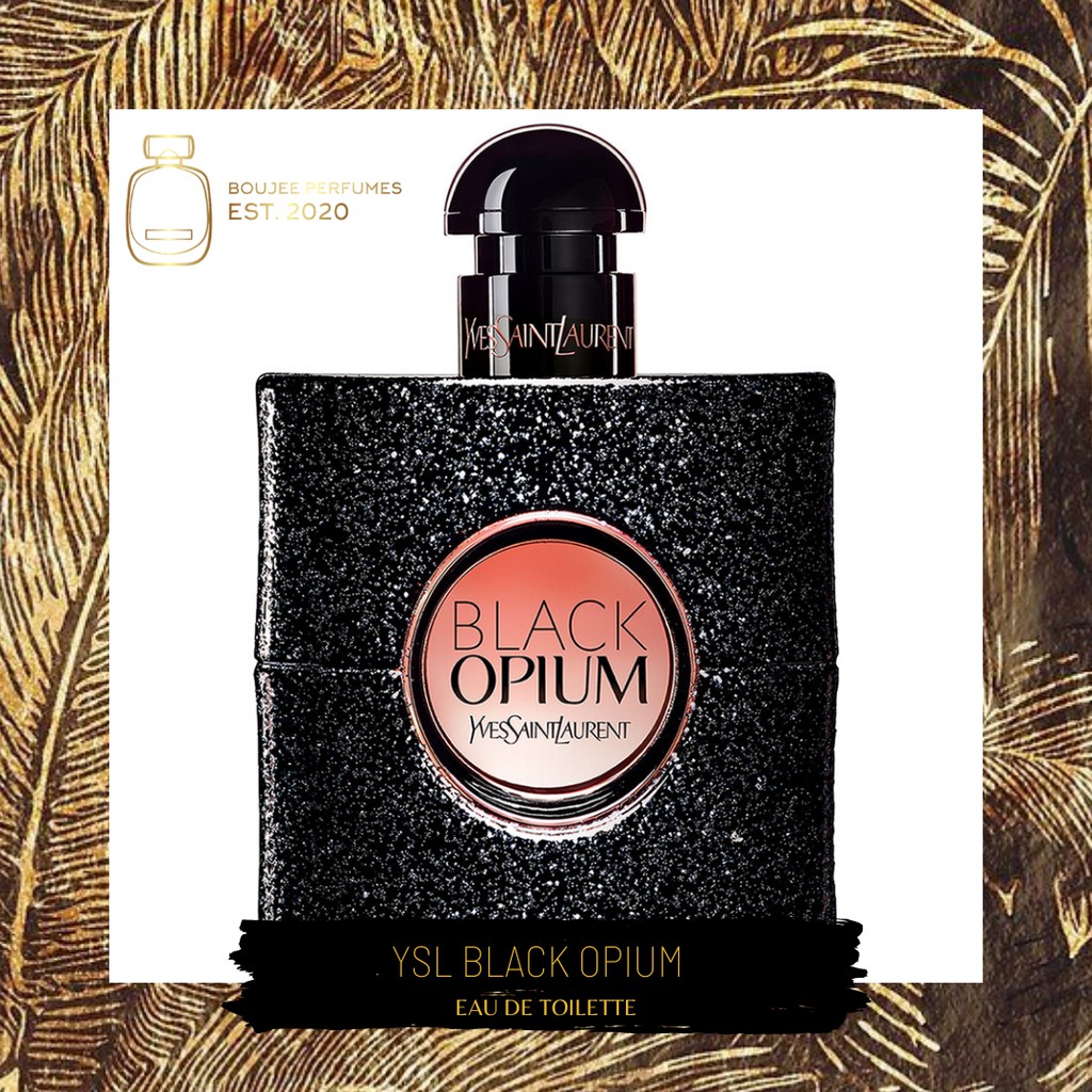 Jual [100% Original] Yves Saint Laurent Black Opium Ysl 30Ml/90Ml Eau De Parfum Edp [Unboxed/Box Non Segel/Box + Segel] | Shopee Indonesia