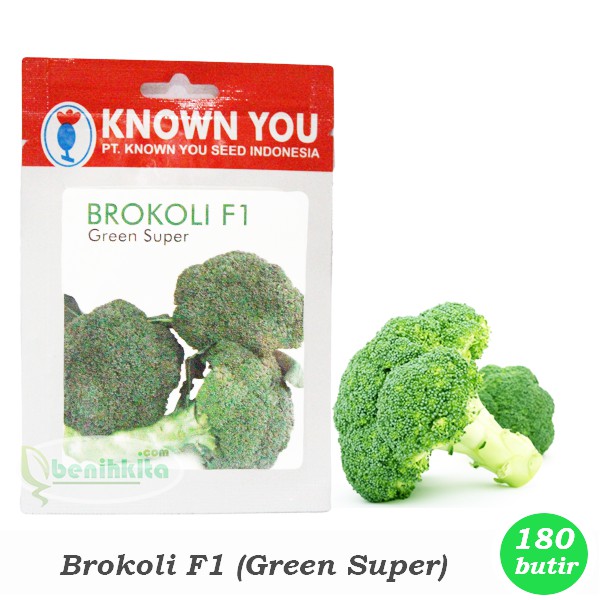 Benih/Bibit Brokoli Green Super (KnownYou Seed) Shopee Indonesia