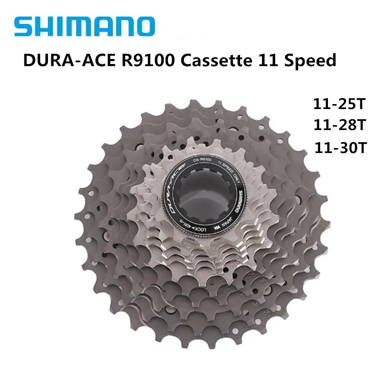 Jual Produk Import Shimano Dura Ace R9100 Road Bike 11 Speed Cassette Sprocket Carbon 11-25T 11-28T | Shopee Indonesia