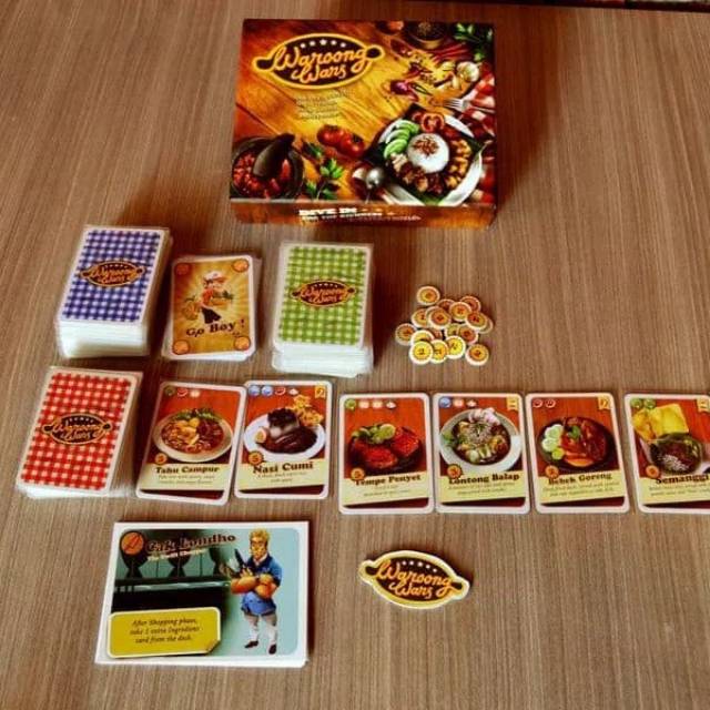 Waroong wars board game Shopee Indonesia