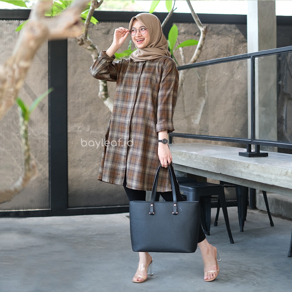 VIVIAN TUNIK BY BAYLEAF.ID Shopee Indonesia