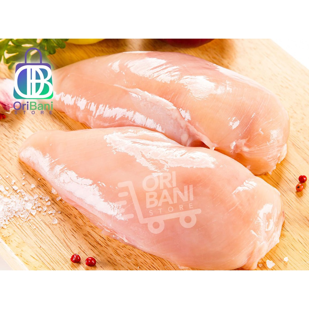 Dada ayam fillet boneless tanpa kulit 1 kg Shopee Indonesia