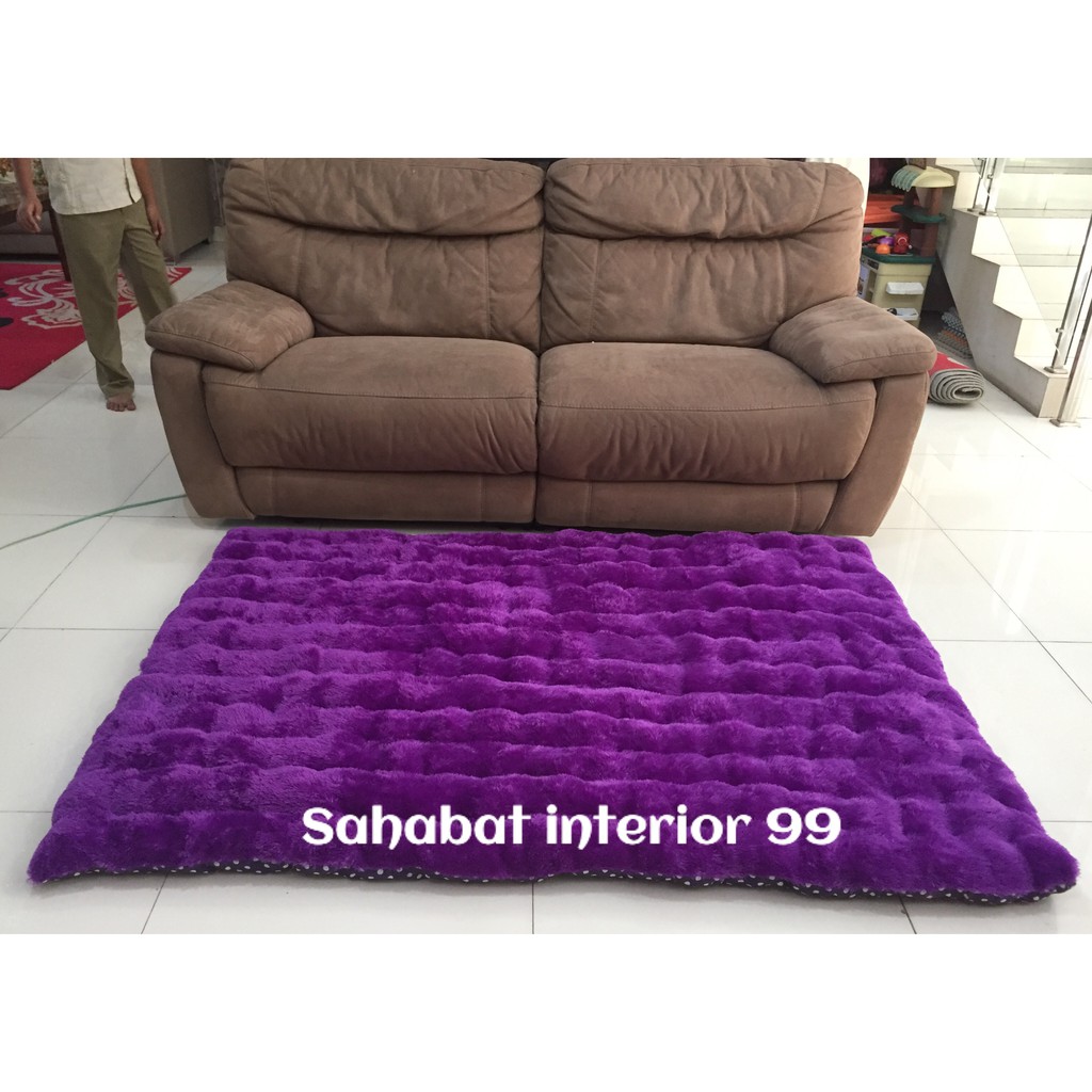 KASUR PALEMBANG BULU RASFUR TEBAL 7 CM TANPA BANTAL WARNA