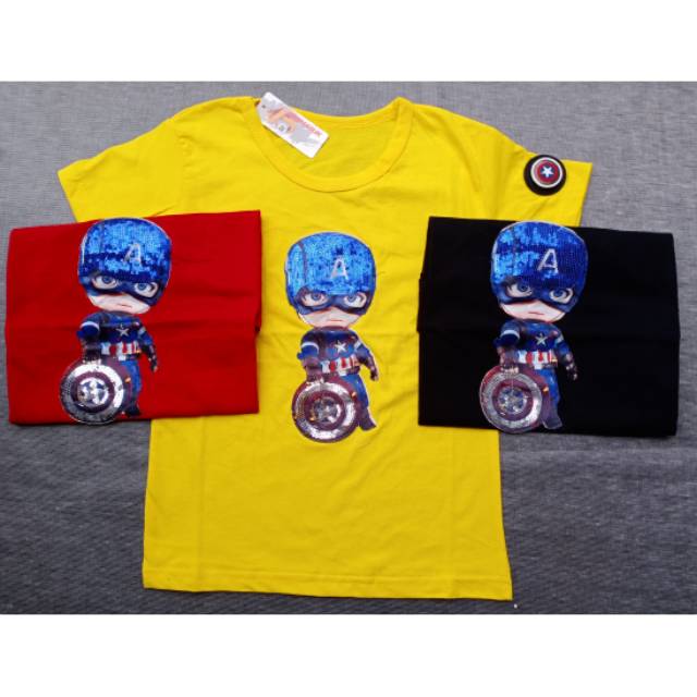 1338 LIMITED kaos anak cowok LED LAMPU+LED LENGAN /kaos anak BERLAMPU