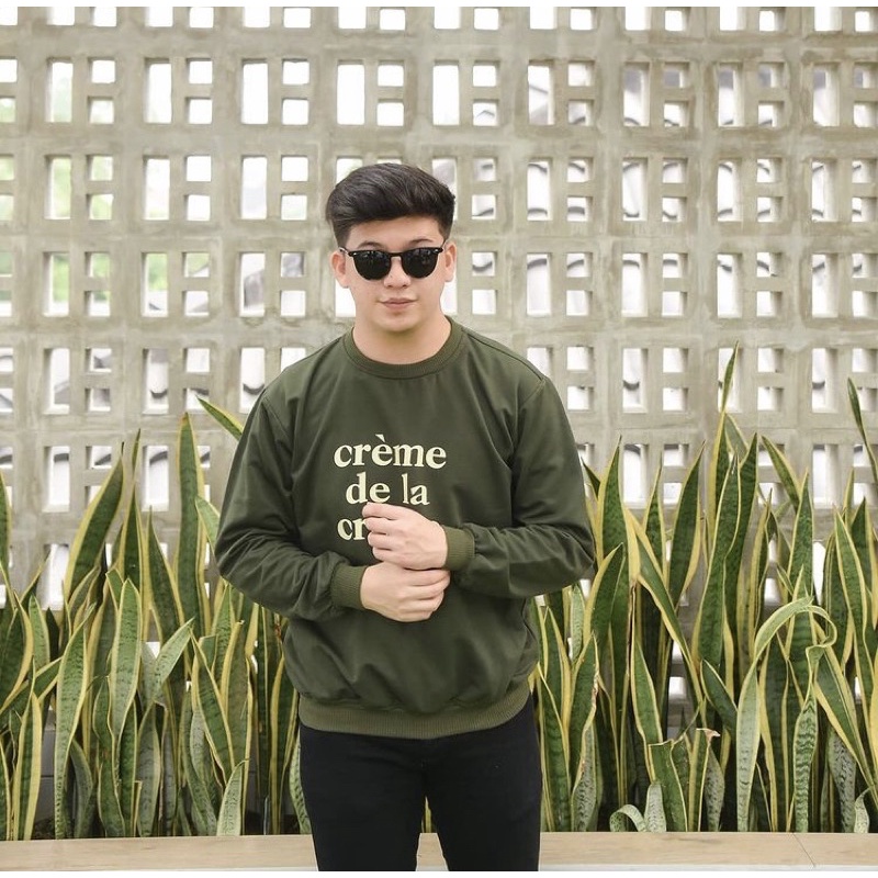 Jual Creme De La Creme (New)| Sweater Kekinian Wanita Dan Pria Model Print | Atasan Wanita Dan Pria | Shopee Indonesia