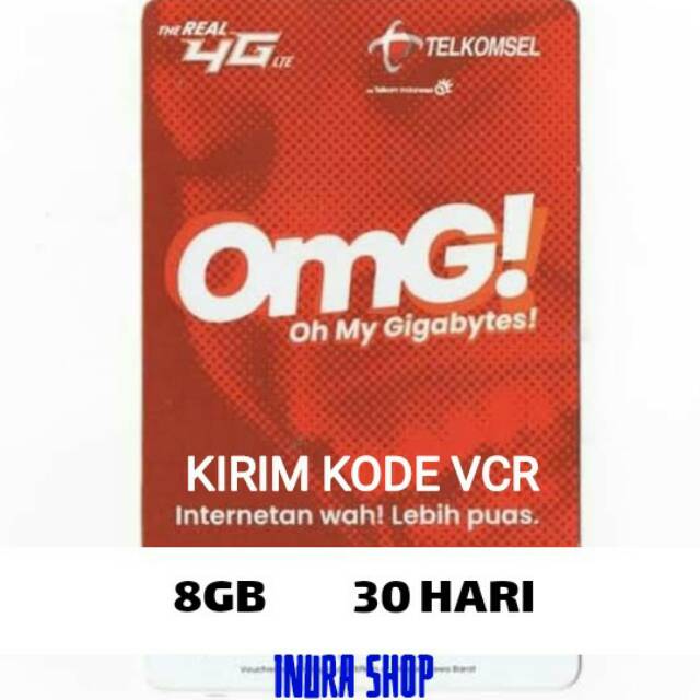 VOUCHER TELKOMSEL 8GB (KIRIM KODE VOUCHER) Shopee Indonesia
