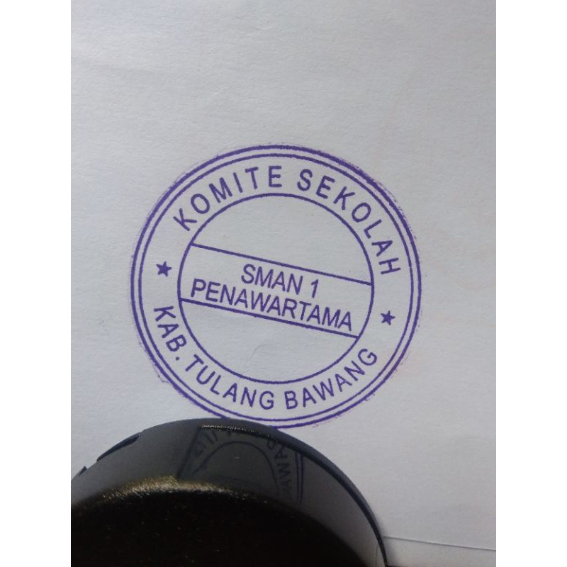 Stempel Komite Sekolah Bingo Books