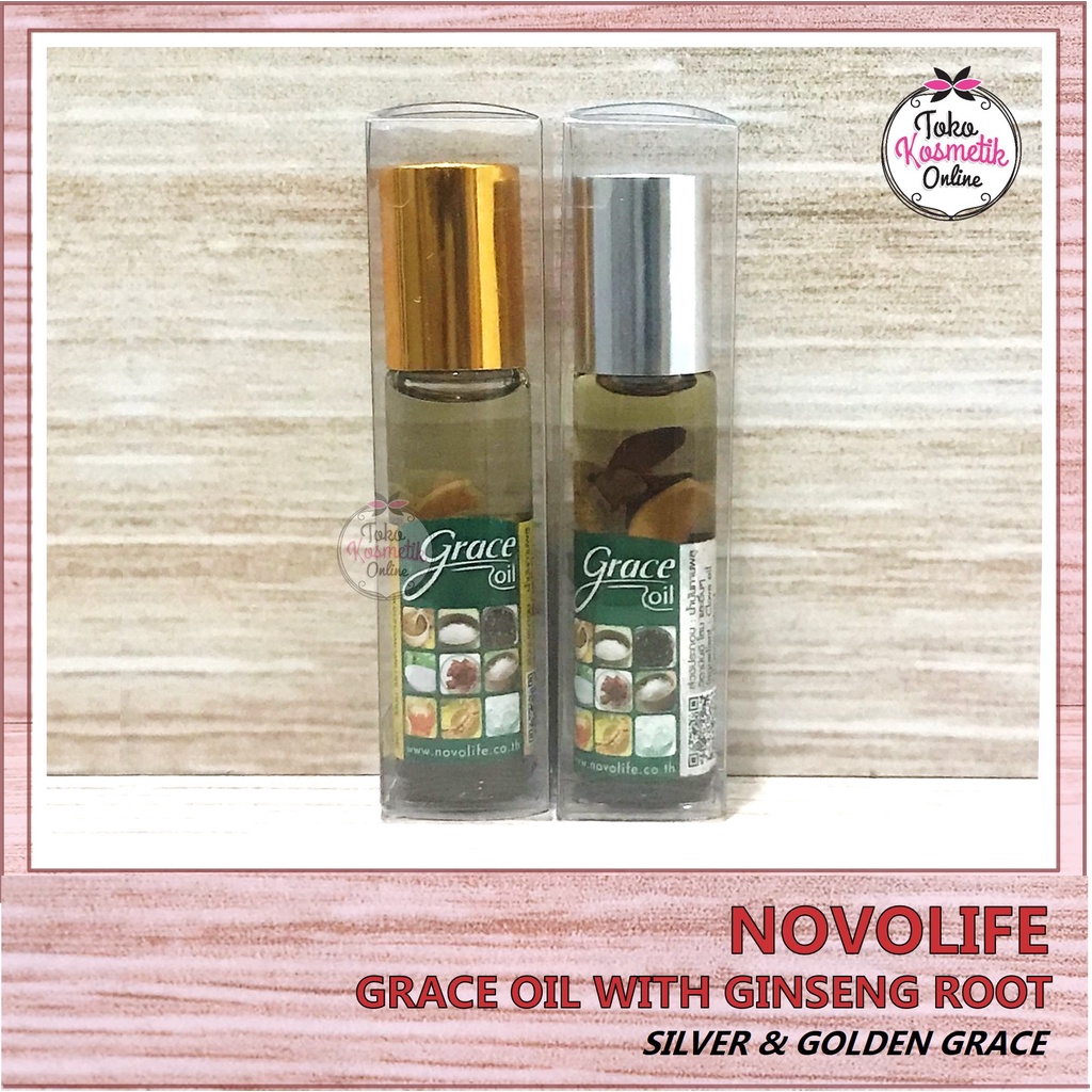 Jual GRACE OIL WITH GINSENG ROOT SILVER GRACE GOLDEN GRACE