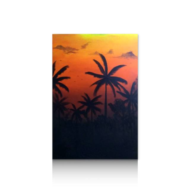 Jual Lukisan Pemandangan - Lukisan Kanvas - Hiasan Dinding - Dekorasi Rumah Indonesia|Shopee Indonesia 640_X_640_jpg