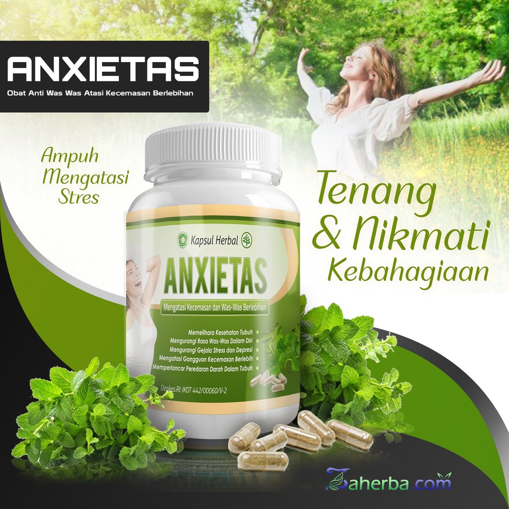 Jual COD Obat Tenang Anti Stres Depresi Was was Herbal Alami Ampuh
