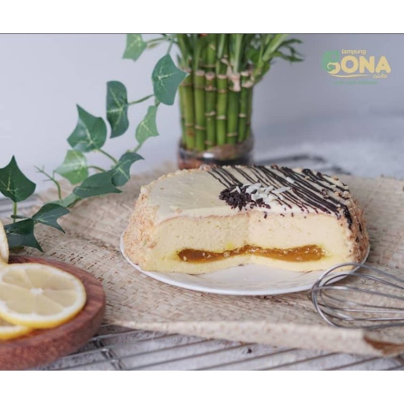 Jual Lampung Bona Cake - Varian Fresh Lemon Indonesia|Shopee Indonesia