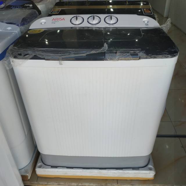 MESIN CUCI BANDUNG MESIN CUCI 2 TABUNG ARISA 8898 HEMAT DAYA 120 WATT