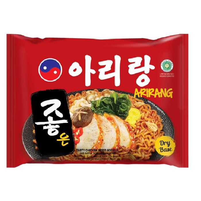 Jual Arirang Tasty Chicken Fried Noodle 130Gr Mie Korea Halal Indonesia|Shopee Indonesia