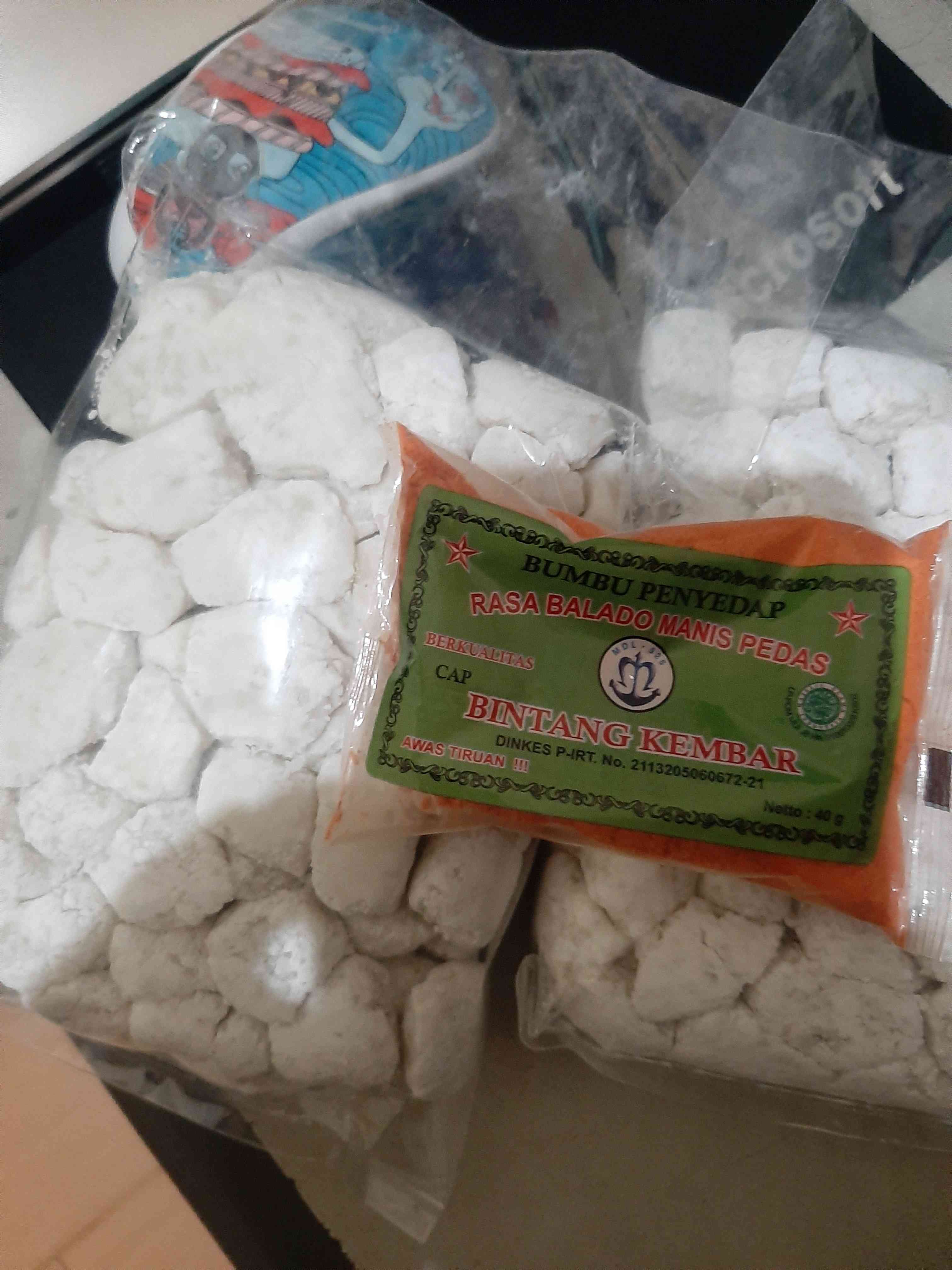 Cimol Mentah anti Meledak 1kg Shopee Indonesia