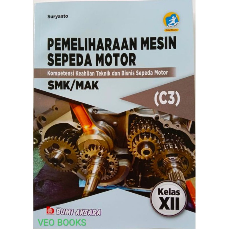 Buku Pemeliharaan Mesin Sepeda Motor kls XII | Shopee Indonesia