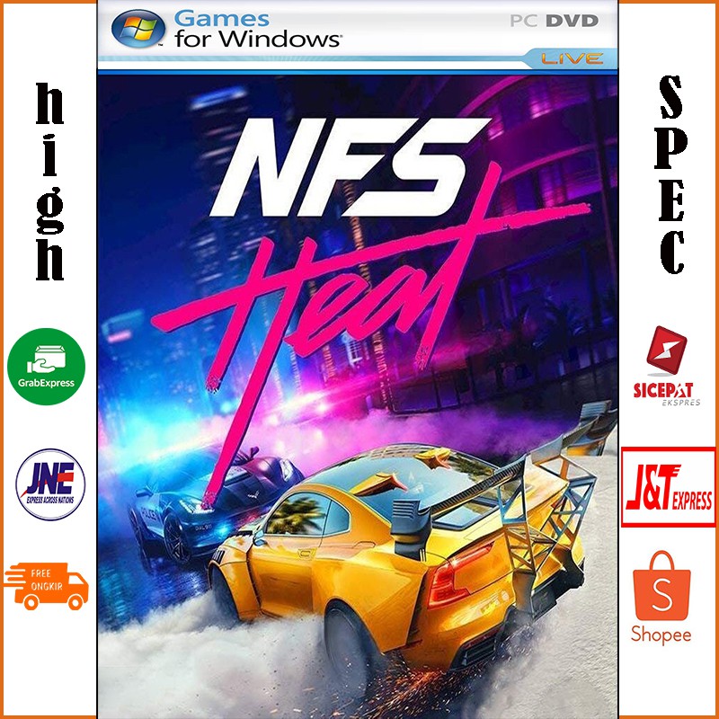 Jual NEED FOR SPEED HEAT / NFS HEAT DVD GAME GAMING LAPTOP KASET