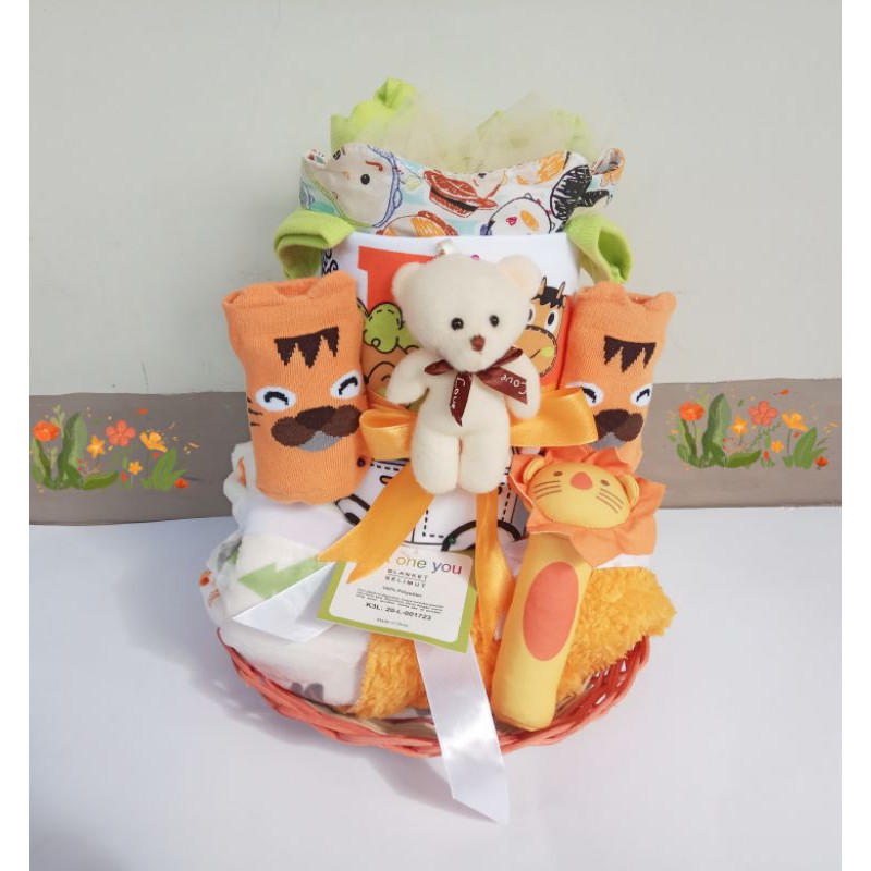 Paket 18 Baby Hampers Hamper Parcel Parsel Kado Lahiran