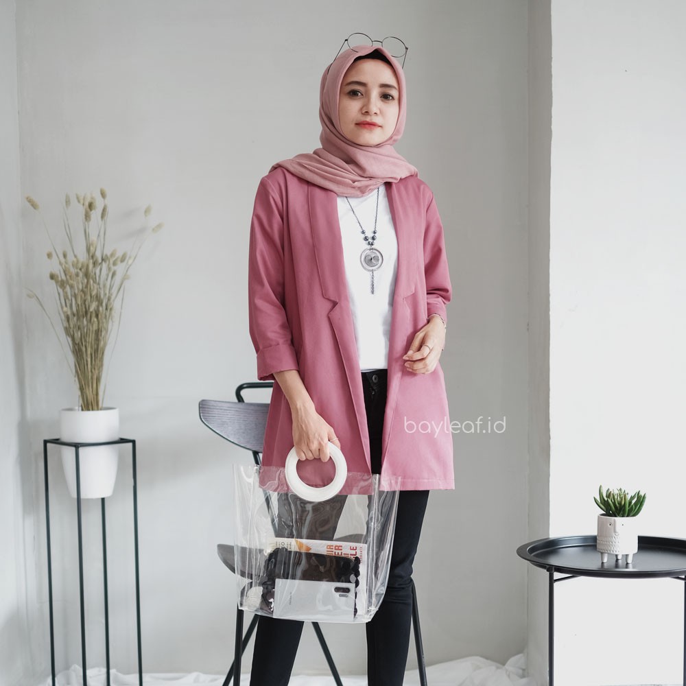 ZENN OUTER BASIC COLD TONE ORIGINAL BY BAYLEAF.ID Shopee