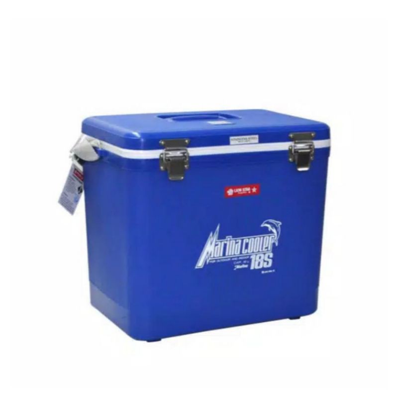 Jual cooler box /tempat es batu marina 18s 16 liter es batu Indonesia