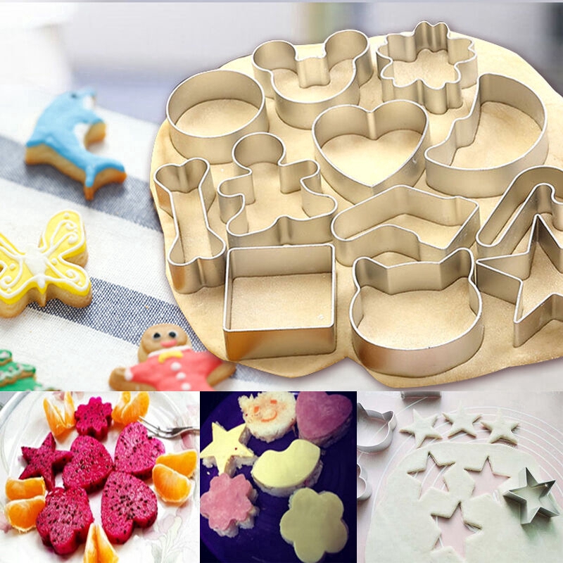 Cetakan Kue/Biskuit/Cookies Diy Bahan Metal Shopee Indonesia