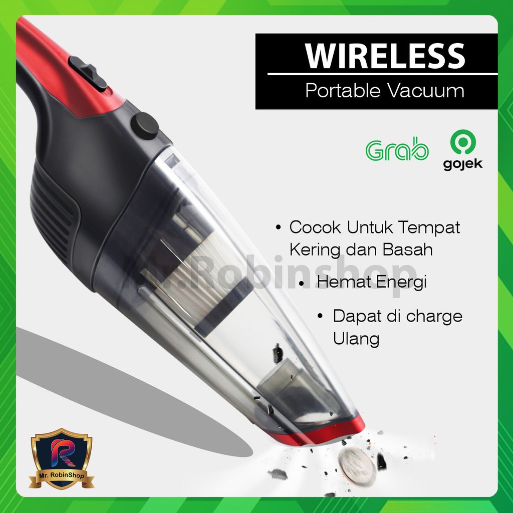 Jual portable wireless vacuum cleaner Shopee Indonesia