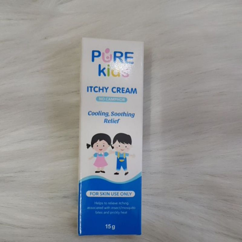 Jual PURE KIDS ITCHY CREAM 15gr Shopee Indonesia