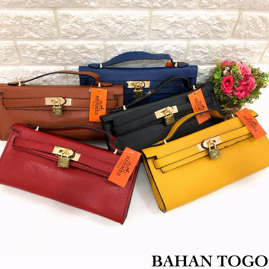 Tongan clutch ESTER bahan TOGO tas pesta wanita H Shopee Indonesia