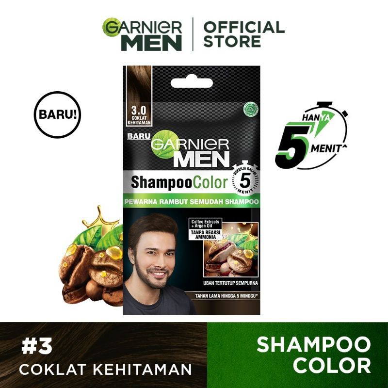 Jual Garnier Men Shampoo Color Coklat Kehitaman Shopee Indonesia
