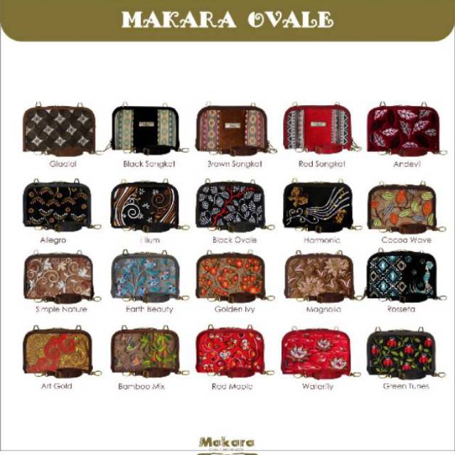 Tas Wanita Etnik Makara Ovale Harga Termurah Shopee Indonesia