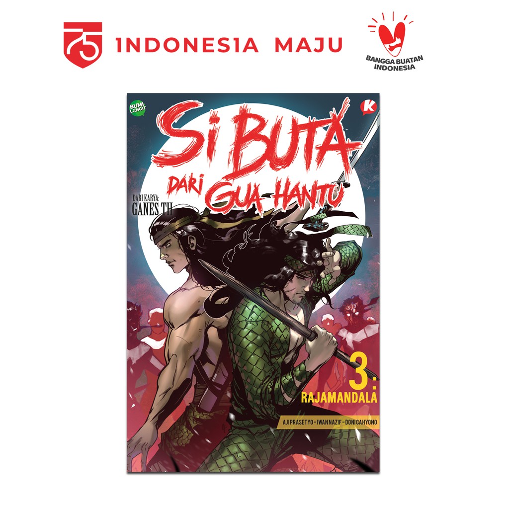 Bumilangit Komik Si Buta Dari Gua Hantu Vol 03 'Rajamandala' Shopee