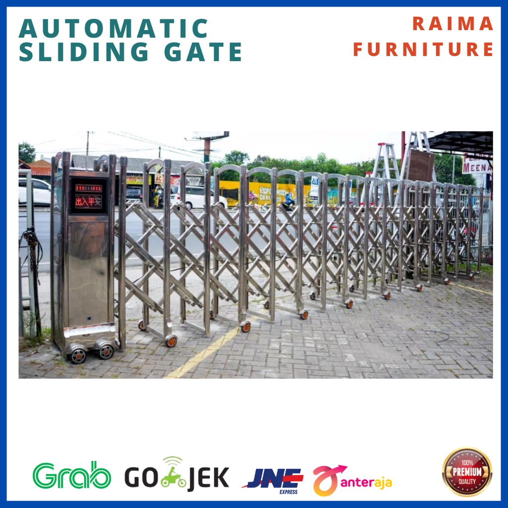 Jual Automatic Sliding gate Pagar Rumah Pagar Kantor Pintu Otomatis Shopee Indonesia