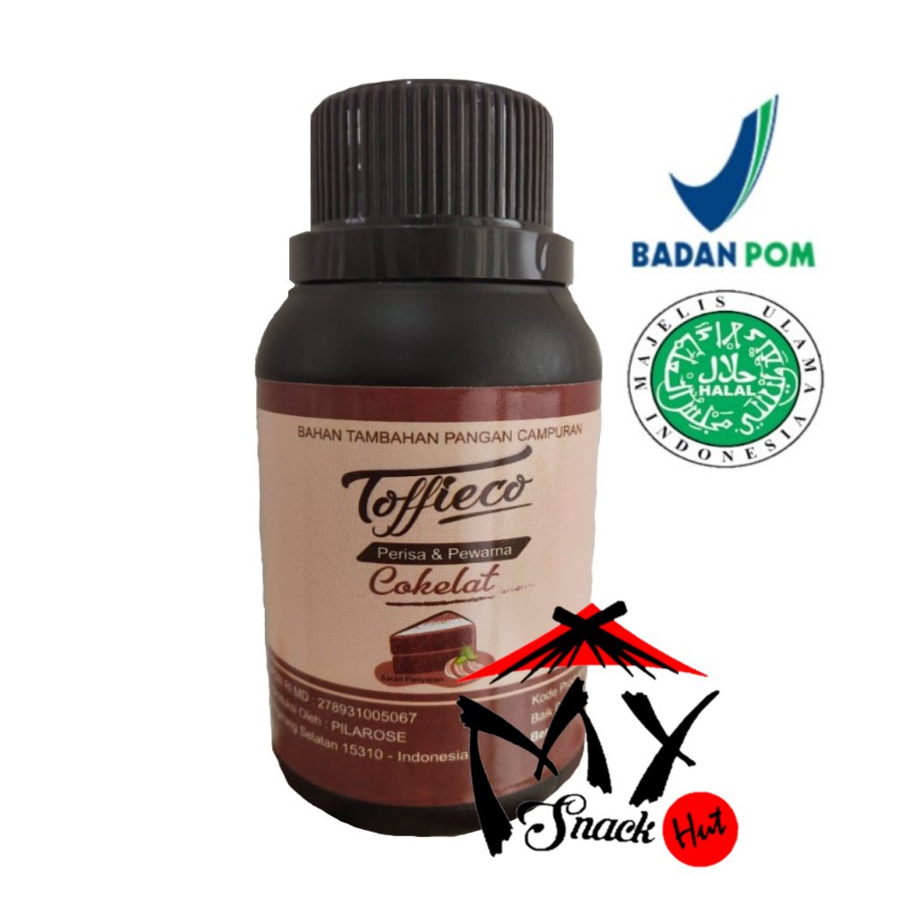 Jual Toffieco Pasta Cokelat 100Gr - Perisa Coklat Pasta - Tofieco Coklat - Chocolate Flavour Paste Halal | Shopee Indonesia