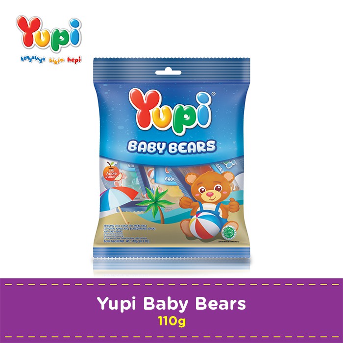 Jual Yupi Baby Bears 110gr Indonesia