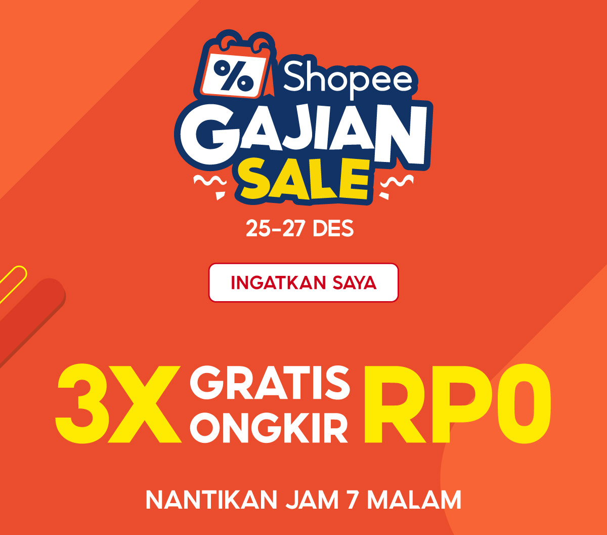 Shopee Gajian Sale Nantikan Promo Spesial Tanggal 2527 Setiap Bulannya!
