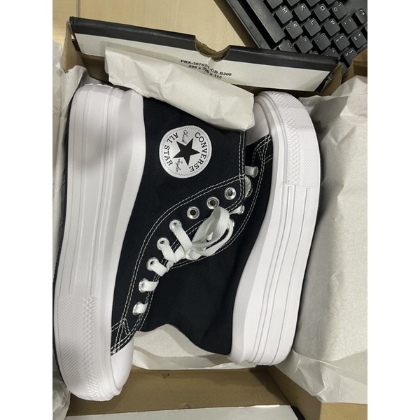 Jual Converse chuck taylor all star move platform (black) (enhypen