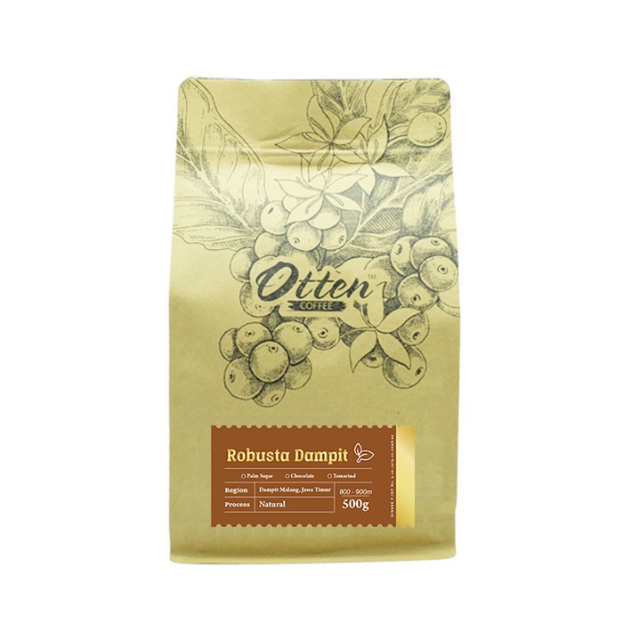 Otten Coffee Kopi Robusta Dampit 500g